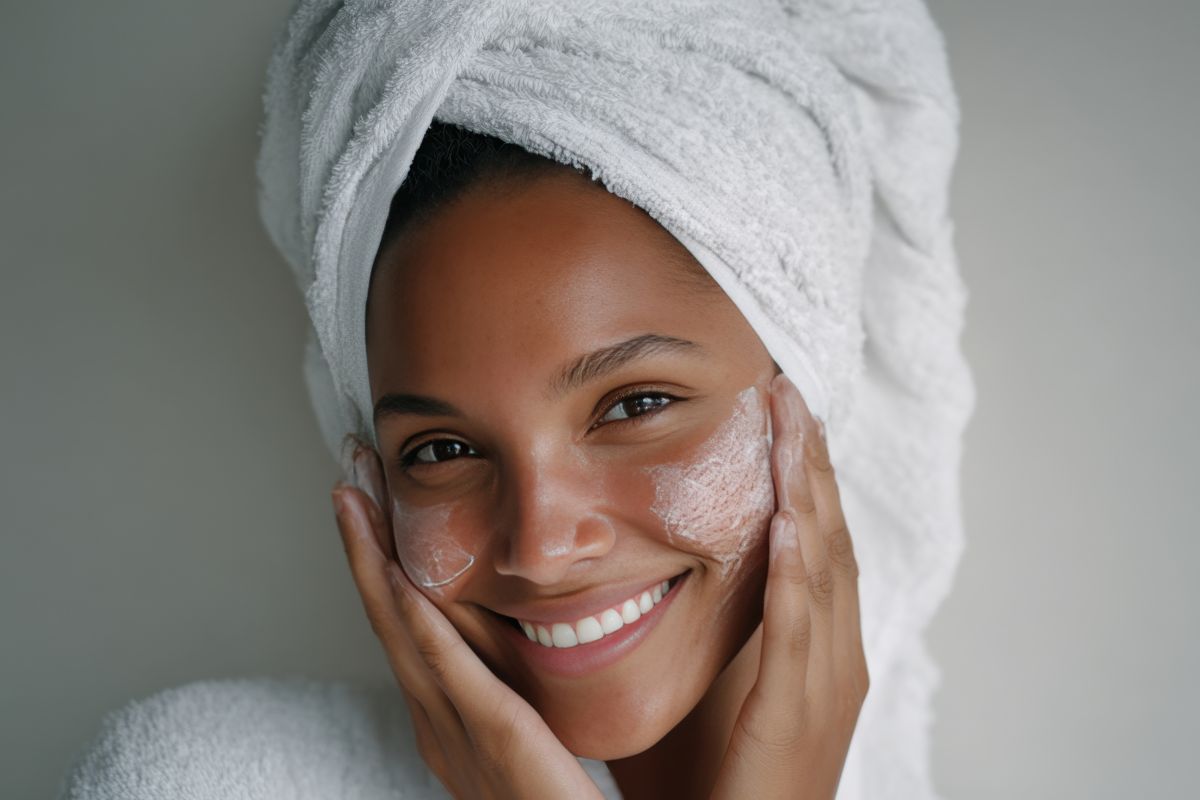 Entgiftende Hautpflege