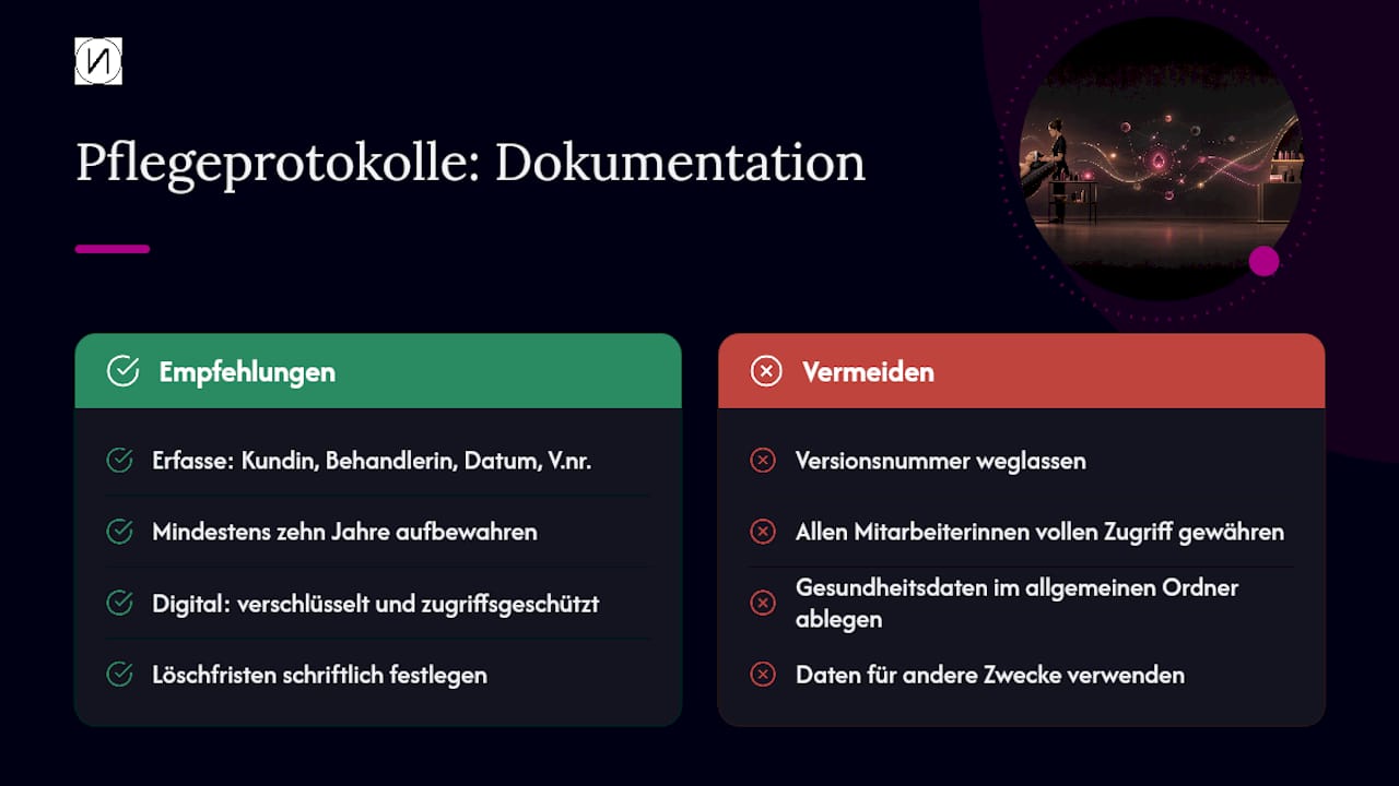 Wie dokumentierst und archivierst du Pflegeprotokolle richtig? — overview diagram