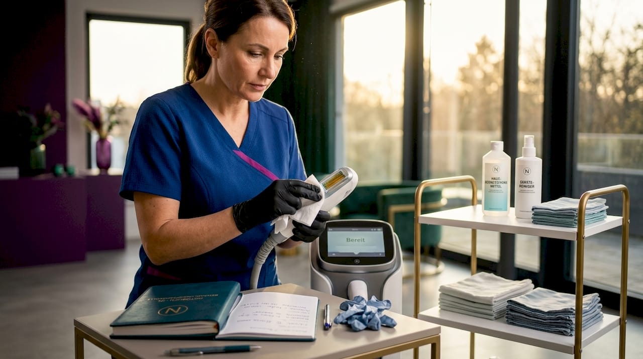 Sauberkeit und Hygiene im Kosmetikstudio: Worauf es beim Reinigen und Desinfizieren ankommt