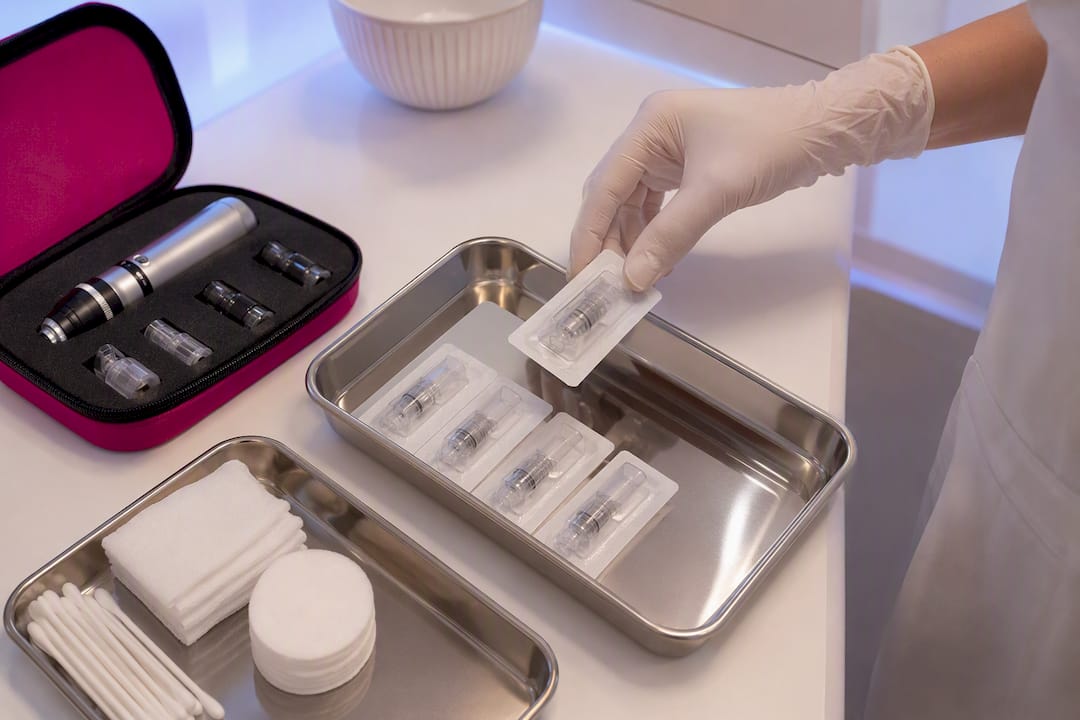 Versiegelte Nadelmodule und Microneedling-Zubehör