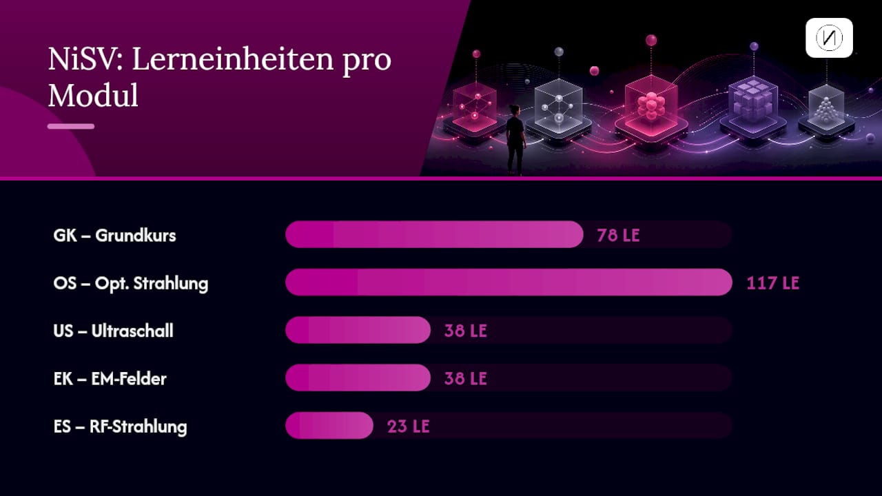 NiSV-Prüfungsvorbereitung: So bestehst Du sicher 2 Welche Fachkundemodule brauchst Du für die NiSV-Prüfung? — overview diagram